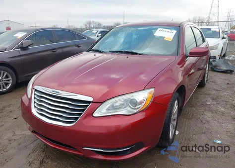 2012 Chrysler 200 Touring из США, поврежденный, VIN 1C3CCBBB4CN271153